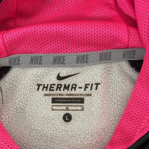 Nike hoodie, for child, grey/black/pink - Picture 3 of 6